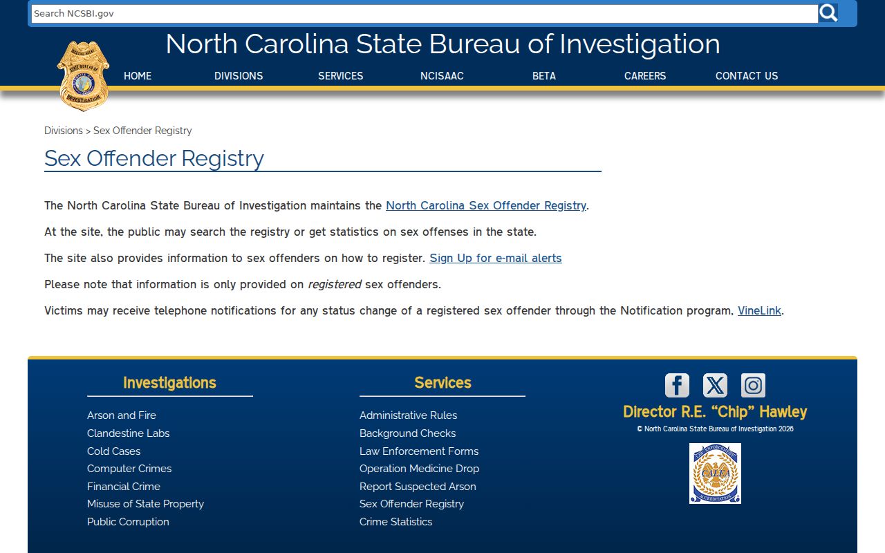 Mecklenburg residents directory North Carolina registered offender registry